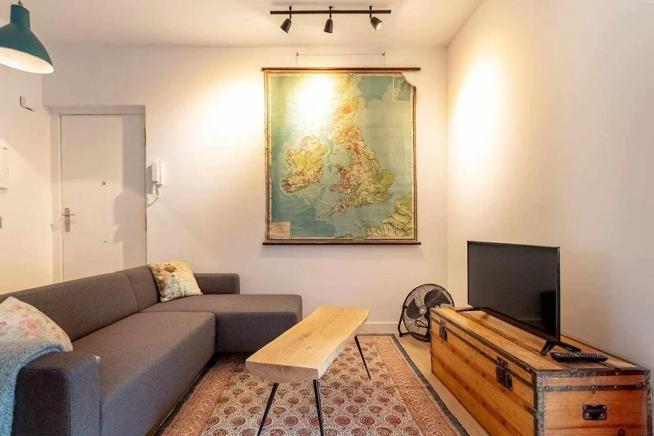 Apartmán Apartamento Kuia En Gran Bilbao Con Terraza Y Vistas A Un Parque Basauri Španělsko
